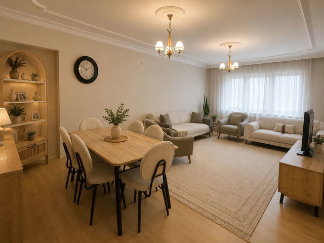 REMAX İLK'DEN ŞEHİR MERKZİ'NDE İÇİ YAPILI 3+1 KİRALIK DAİRE