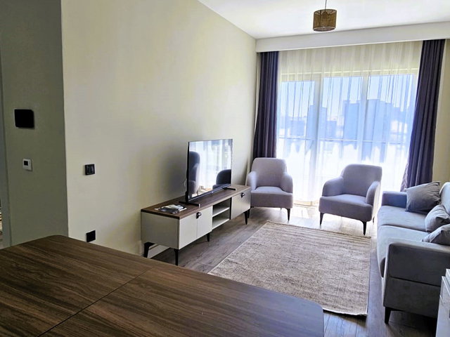 BORDO YAŞAM SITESI'NDE SIFIR EŞYALI 1+1 KIRALIK DAIRE