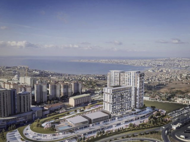 FİRST AVENUE İSTANBUL DENİZ VE GÖL MANZARALI 1+1