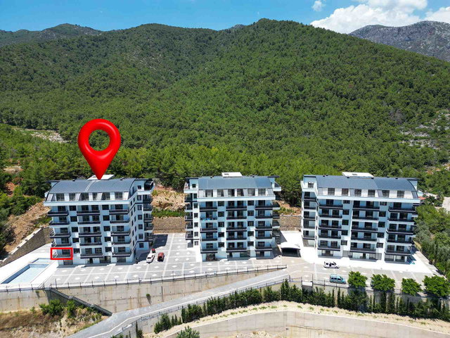 ALANYA ÇIPLAKLI'DA 2+1 DENİZ VE DOĞA MANZARALI SIFIR DAİRE