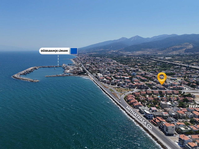 GÜZELBAHÇE YALI'DA DENİZE 100 METRE MANZARALI 4+1 KÖŞE VİLLA