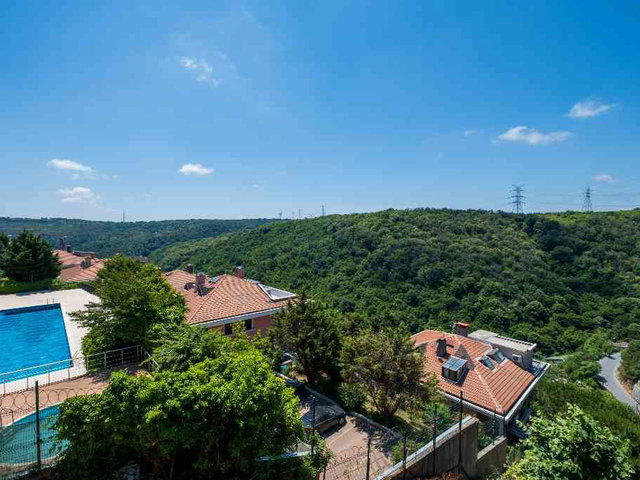 SARIYER MADEN'DE PANAROMİK ORMAN MANZARASINA SAHİP ŞAHANE DUBLEKS