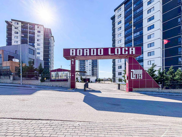 GÖKSU MH. BORDO LOCA'DA SATILIK 4+1 LÜKS DAIRE