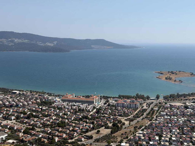 DİDİM AKBÜK UFUK YAMAÇ HUZUR SİTESİ'NDE FULL DENİZ MANZARALI KİRALIK 3+1 DAİRE