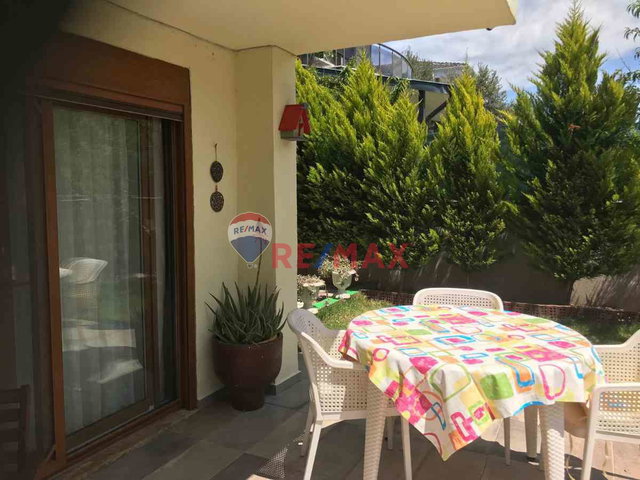 AYVALIK SAHILKENT'TE  EŞYALI PLAJA 300MT 1+1 BAHÇE KATI DAIRE