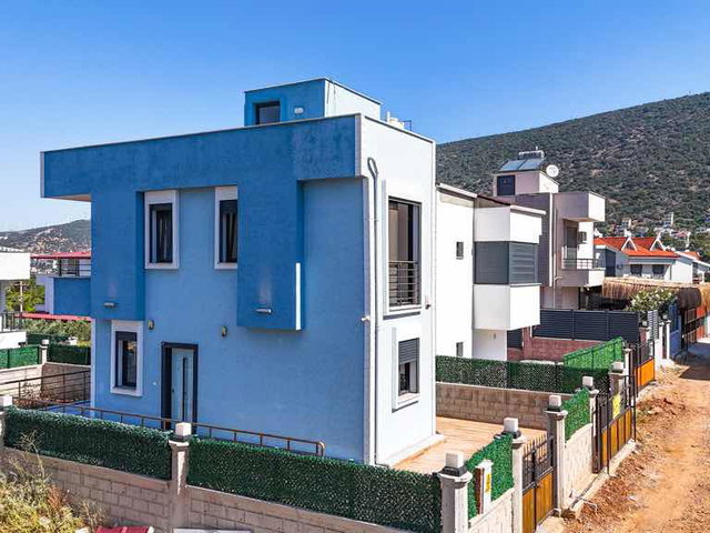 DİDİM AKBÜK’TE DENİZ MANZARALI SIFIR 3+1 MÜSTAKİL VİLLA