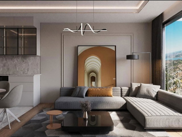 K.K.T.C. LEFKOŞA'DA MODERN YAŞAM: VİNOVA PROJESİ 1+1 DAİRE
