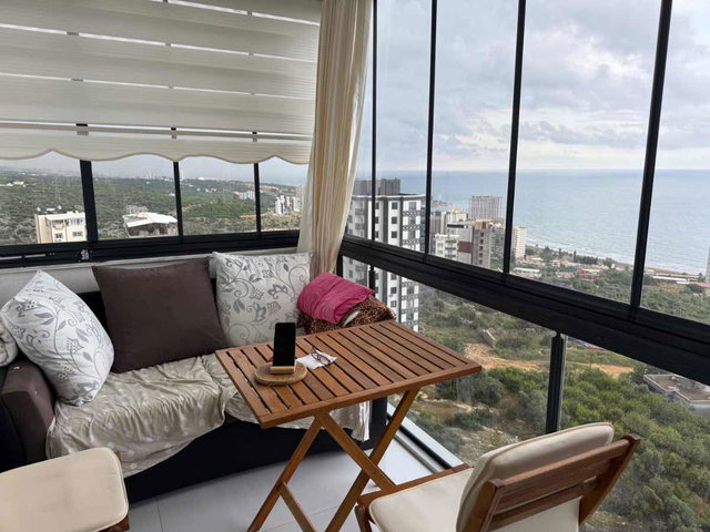 AYAŞTA SÜPER DENİZ MANZARALI LÜX YAZLIK DAİRE
