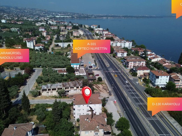 REMAX KANYON'DAN DENIZ MANZARALI EŞYALI ARA KAT 3+1 DAIRE.