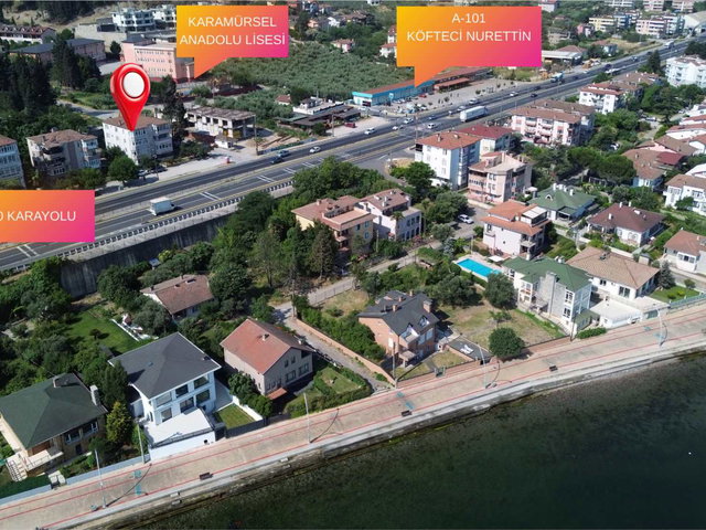 REMAX KANYON'DAN DENIZ MANZARALI EŞYALI ARA KAT 3+1 DAIRE.