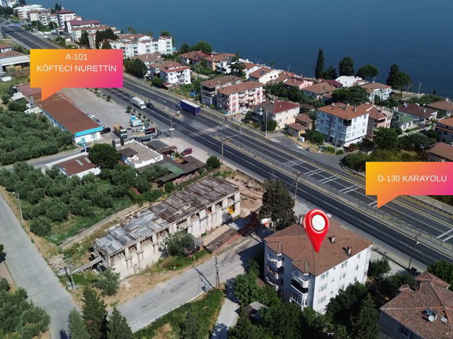 REMAX KANYON'DAN DENIZ MANZARALI EŞYALI ARA KAT 3+1 DAIRE.