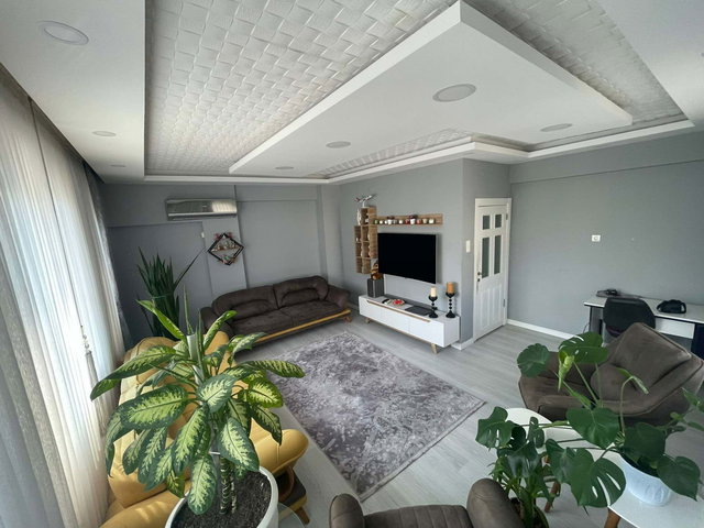 ANTALYA MURATPAŞA CUMHURİYET MAHALLESİ’NDE SATILIK 2+1 YAPILI DAİRE