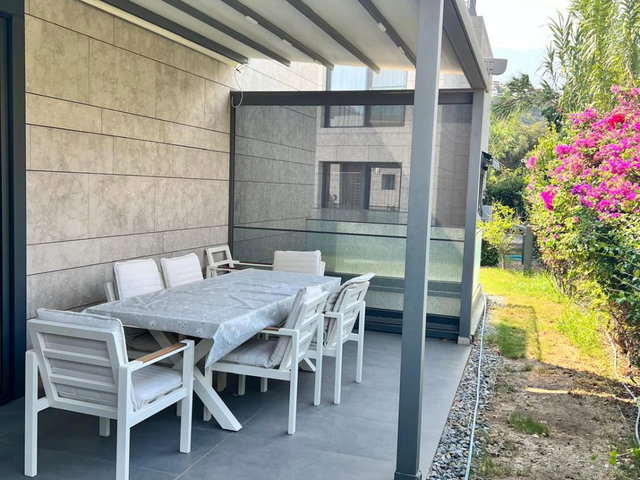 BODRUM AKYARLAR’DA GÜNEY CEPHE, 2021 YAPIMI EŞYALI 3+1 LÜKS VİLLA | 3 BANYO, ISI POMPASI