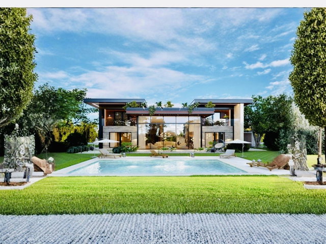 KARACAKAYADA BATI MAHALL KORU BÜYÜK TİP BODRUMLU 6+1 | 300 M2 BAHÇELİ