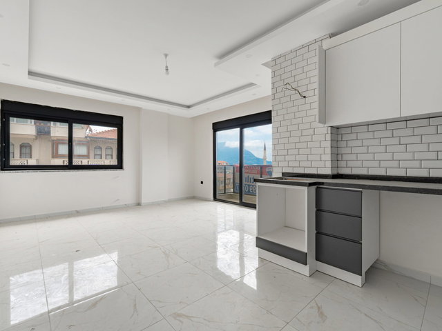 ALANYA ÇIPLAKLIDA SIFIR 1+1 | GÜNEY CEPHE | DENİZ MANZARALI