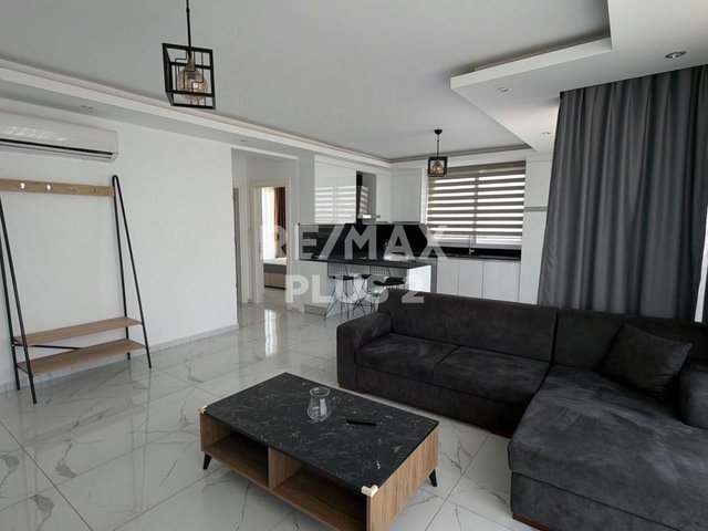 £1.200 | 1. ETAP | TERASLI | DENİZ & HAVUZ MANZARALI | FULL EŞYALI 2+1 !!!
