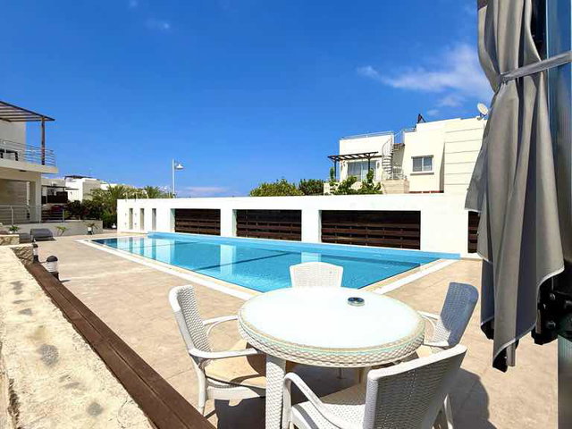 TURTLE BAY-OLİVE GROVE SATILIK 1+1 YENİ BAHÇE KAT DAİRE