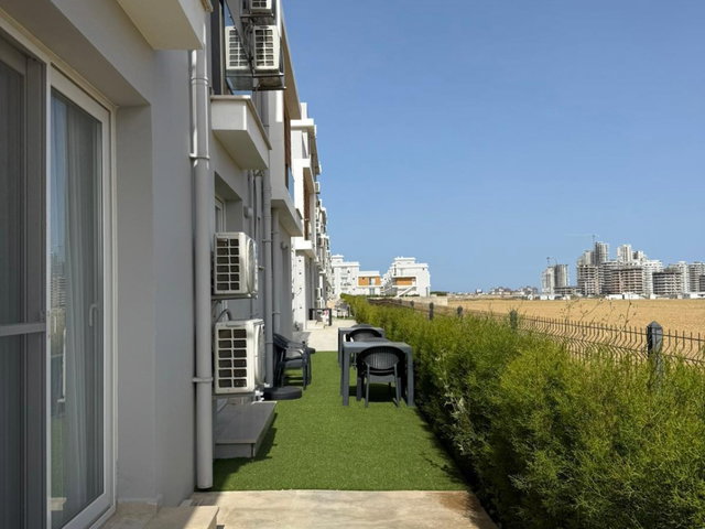 LONG BEACH'TE EŞYALI 1+1 BAHÇELI DAIRE NOYANLAR ROYAL SUN ELIT