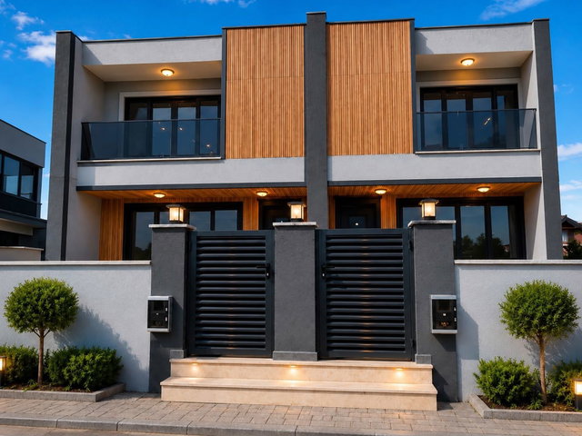 ELİT VİLLA SİTESİ’NDE | DENIZ MANZARALI | 3+1 LÜKS VILLA | HAVUZLU SITE | SIFIR