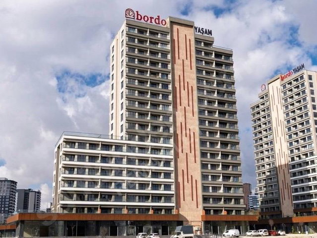 YAŞAMKENT BORDO YAŞAM'DA  SIFIR EŞYALI 1+1  KIRALIK DAIRE