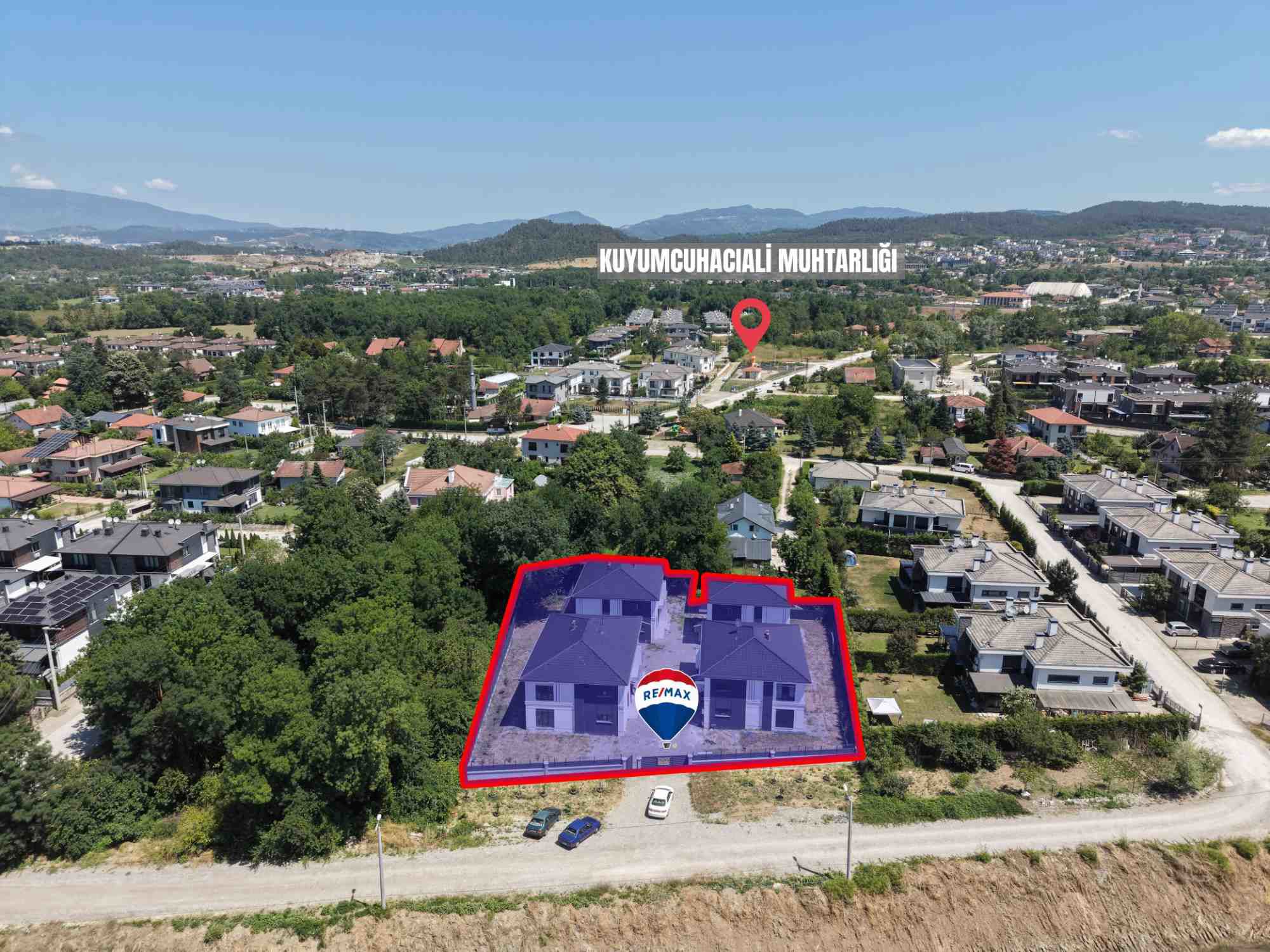 REMAX DIA'DAN KUYUMCUHACIALİ'DE 3+1 SATILIK LÜKS İKİZ VİLLA