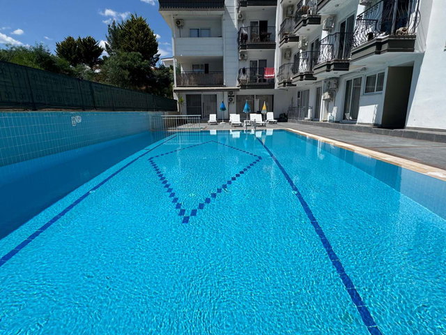 SİDE MAHALLESİ'NDE HAVUZLU  SATILIK 1+0 EŞYALI DAİRE