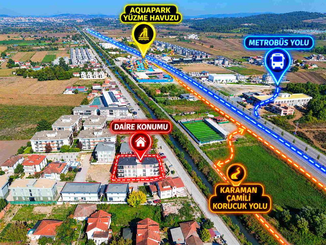 YAZLIK MAHALLESİ'NDE KİRALIK 2+1 ARA KAT DAİRE