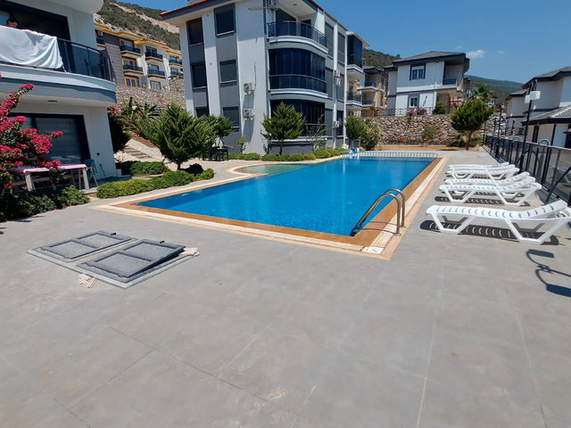 DIDIM AKBÜKTE FULL DENIZ MANZARALI, BAHÇE KATI 2+1 DAIRE !!!