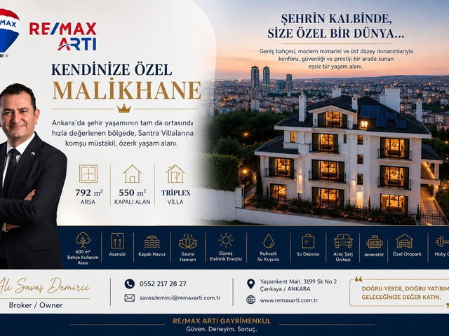 KENDİNİZE ÖZEL MALİKHANE