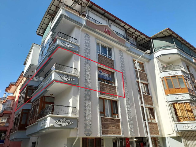 KEÇİÖREN SATILIK 3+1 BALKONLU MANTOLAMALI DAİRE (AKTEPE MAH.)