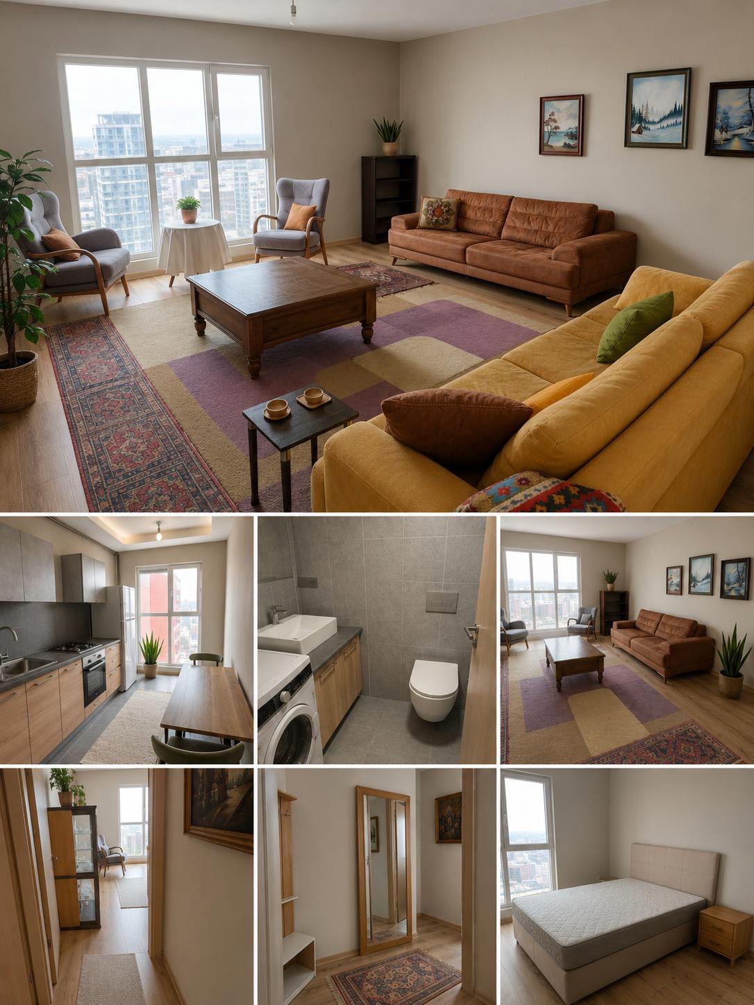 DENİZ VE GÖL MANZARALI SATILIK MUHTEŞEM DAİRE