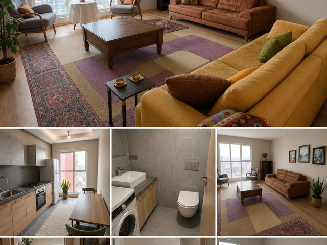 DENİZ VE GÖL MANZARALI SATILIK MUHTEŞEM DAİRE