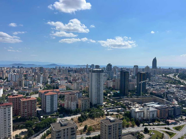 ATAŞEHIR AĞAOĞLU MY TOWERLAND ADALAR MANZARALI EŞYALI 3+1 DAIRE