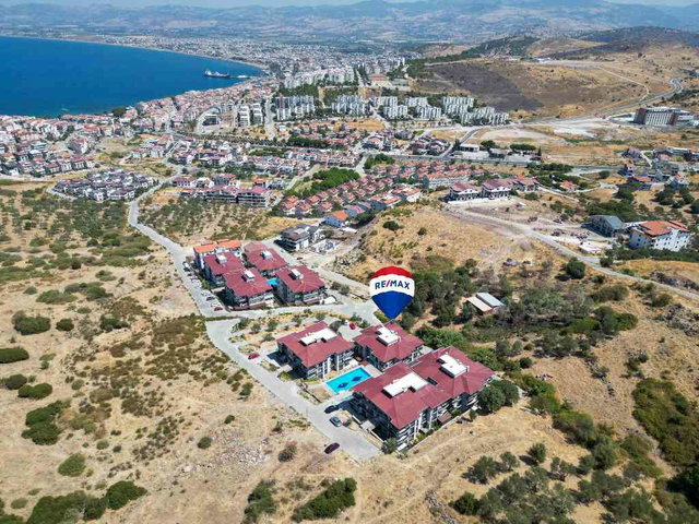 DİKİLİ GAZİPAŞA MAHALLESİ OK VADİ EVLERİ KİRALIK EŞYALI 1+1 DAİRE
