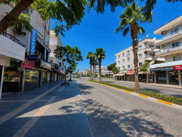DİDİM MERKEZDE, ÇARŞI İÇERİSİNDE BAKIMLI 2+1 DAİRE