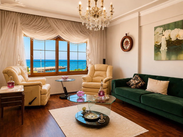 GÜZELBAHÇE YALI MAHALLESİ'NDE, DENİZE SIFIR, 3+1 KİRALIK DAİRE