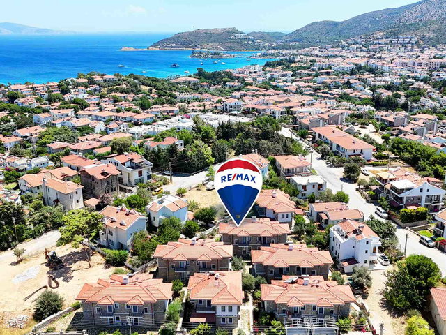 DATÇA ÖZBELDE SATILIK 3+1 IKIZ VILLA