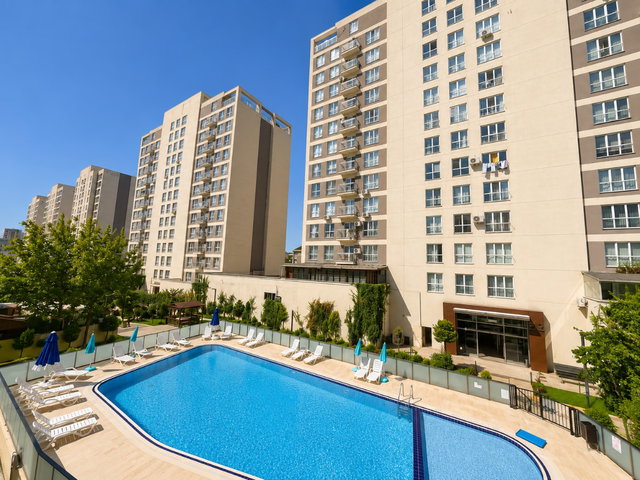 ÖZYURTLAR NŞEHIR SITESI 1.ETAP 2+1 AÇIK MUTFAK GÖL MANZARALI SATILIK DAIRE