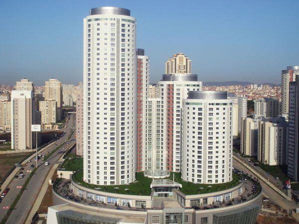 ATAŞEHIR ANDROMEDA RESIDENCE A TIPI 1+1 EŞYALI KIRALIK