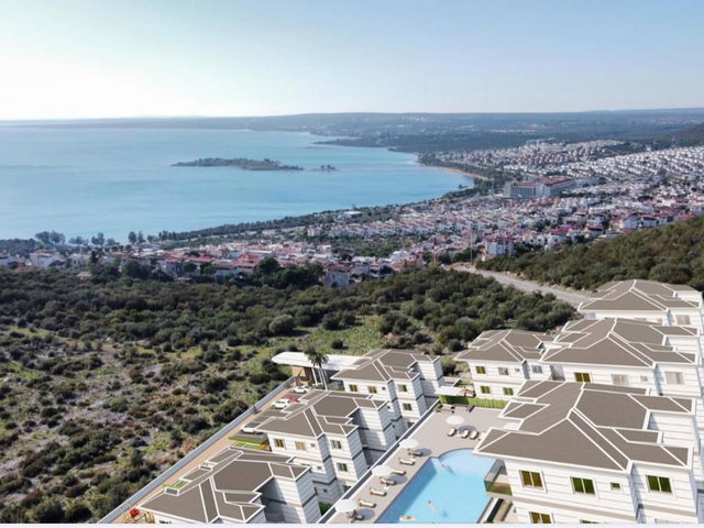 PANORAMİK DENİZ MANZARALI 1+1 BAHÇE KATI SIFIR DAİRE