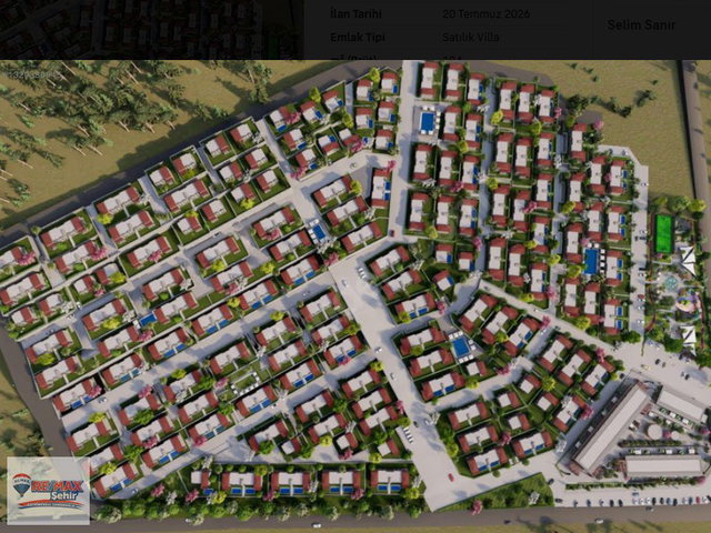 BODRUM MUMCULARDA SITE İÇINDE SIFIR 3+1 BAHÇELI VILLA