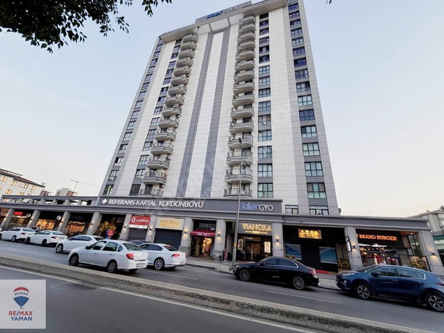 REFERANS KARTAL KORDONBOYU KİRALIK YÜKSEK KAT BALKONLU 1+1