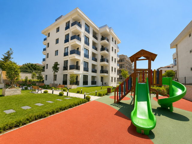 BUTIK AILE SITESINDE PEYZAJ CEPHE SATILIK 3+1 DUBLEX SIFIR DAIRE