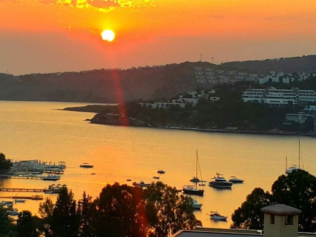 GÜNDOĞAN'DA 4+1 DENIZ MANZARALI EŞYALI BAHÇELI VILLA | GÜVENLIKLI SITE