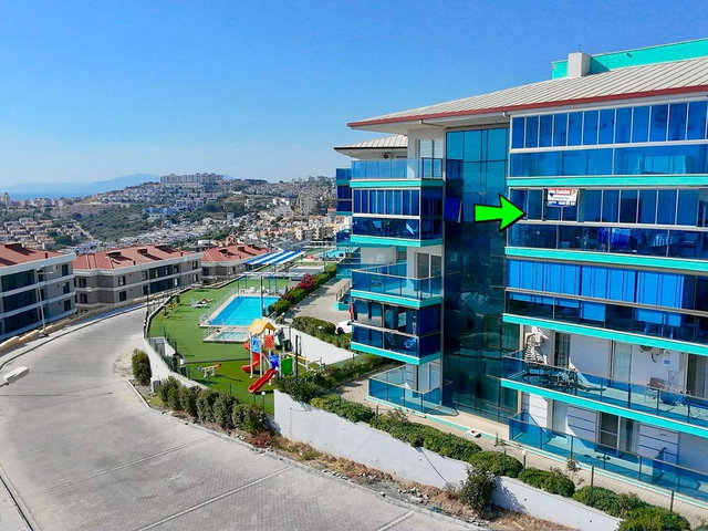 FULL DENİZ MANZARALI VE BAKIMLI 3+1 DAİRE!