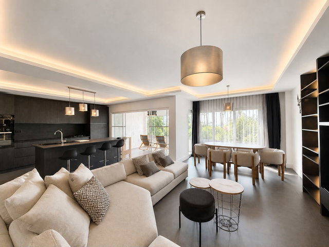 REMAX PALM'DEN DENİZHAN 2'DE MİMARİ TASARIM HARİKASI EŞYALI 2+1