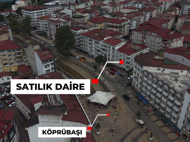 KÖPRÜBAŞI MEVKII'NDE FERAH VE MASRAFSIZ 2+1 SATILIK DAIRE