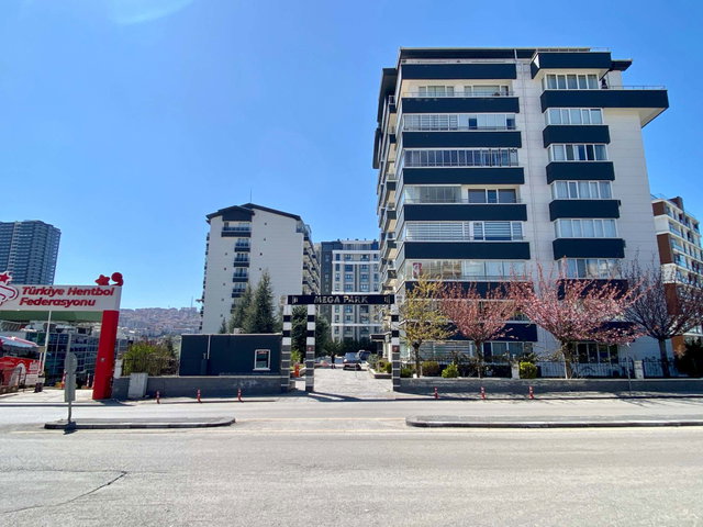ÇANKAYA YILDIZ MEGAPARK RESIDENCE FULL EŞYALI KİRALIK 1+1&75M2 KATTA DAİRE , GÜVENLİKLİ SİTE İÇİ