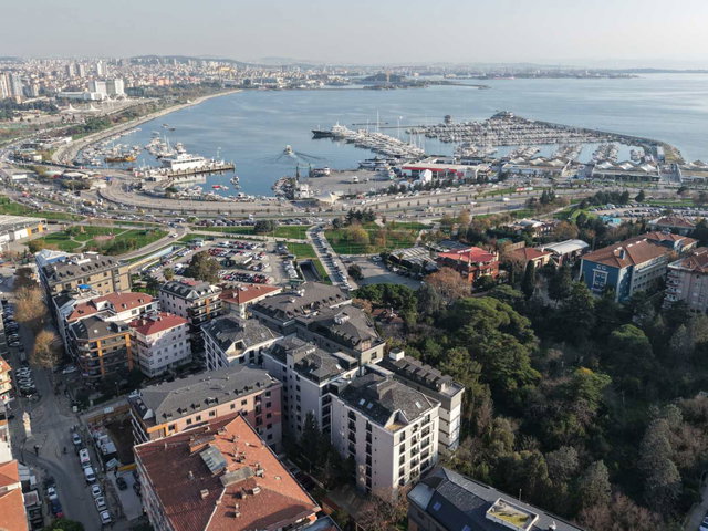 PENDİK KORU VE DENİZ MANZARALI SIFIR 400 M2 6+2 SATILIK DAİRE