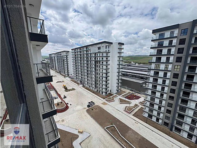 NATURA PORT'DA 9.KAT GÜNEY CEPHE HAZIR TAPULU SATILIK 1+1 DAİRE